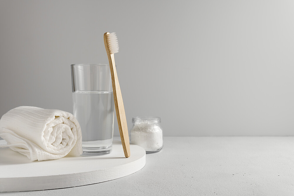 toothbrush, bamboo, biodegradable, tooth, powder, eco, friendly, dental, zero, waste, no plastic, ecological, brush, hygiene, wood, glass, natural, organic, care, toothbrushes, soda, product, health, wooden, personal, background, ecology, copy space, paste, brushes, table, teeth, bathroom, sodium, whitening, concept, free, nature, dentifrice, jar, towel, water, horizontal, inside, nobody